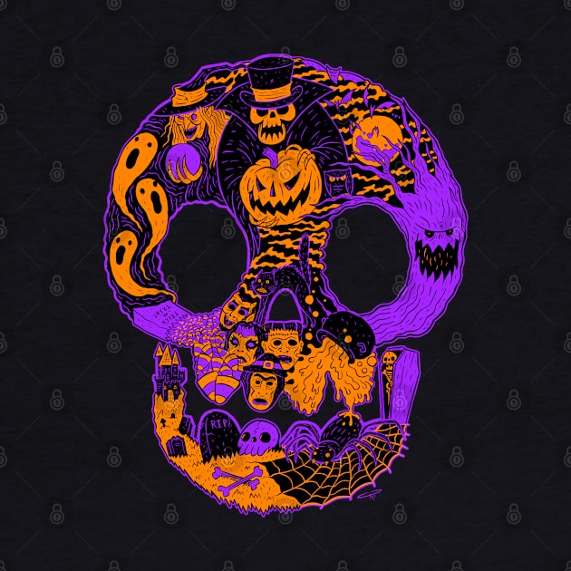 Halloween Skull! by chrisraimoart